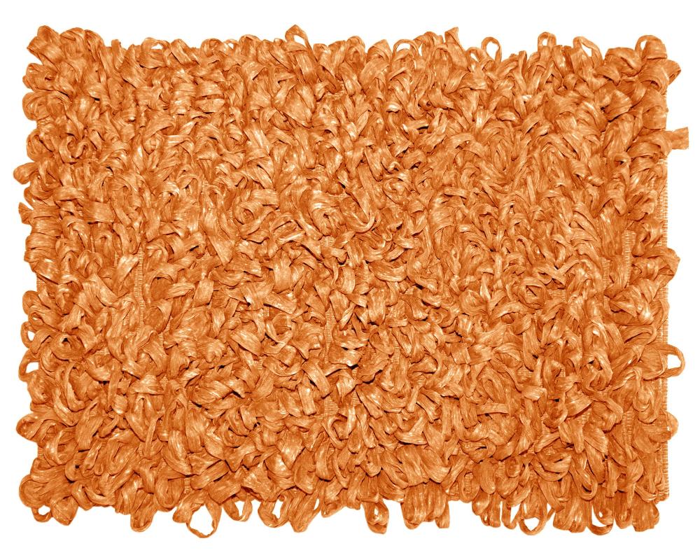Handemade Schlingenteppich 50x70 cm, Gelb
