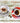 Melamin Frühstückstablett 31x23 cm, Eckiges Kaffeetablett Klein, Langlebiges Partytablett, Druck: Espresso