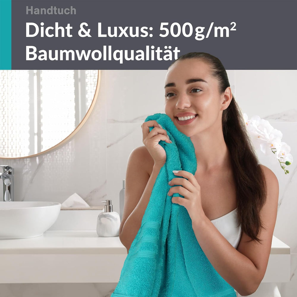 Handtuch 50x100 cm Grün - Nautic