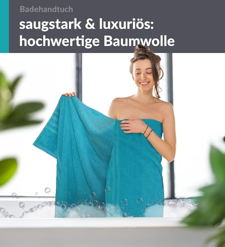 Badetuch 100x150 cm Grün - Nautic