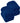 4er Handtücher Set 50x100 cm Baumwolle Blau - Marine