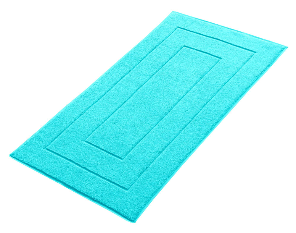 Frottee Badematte 50x80 cm Türkis - Lagunen