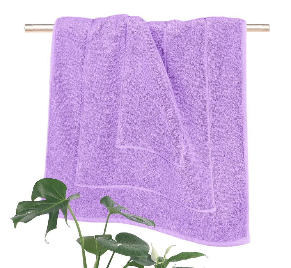 Frottee Badematte 50x80 cm Lila - Flieder