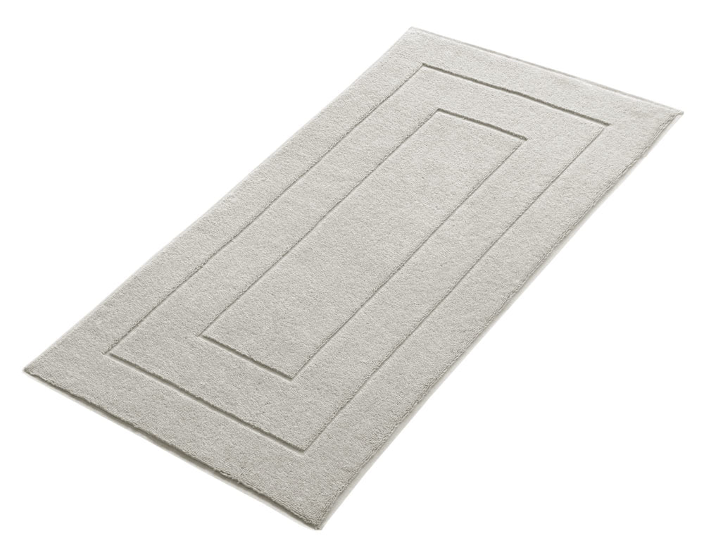 Frottee Duschvorleger 50x90 cm Grau - Kiesel