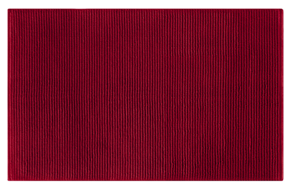 Badematte 50x80 cm Rot - Rubin