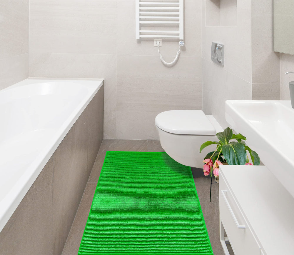 Badematte 50x80 cm Grün - Forst