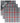 Frottee Küchenhandtuch 50x50 cm, 3er Set Grau - Stein