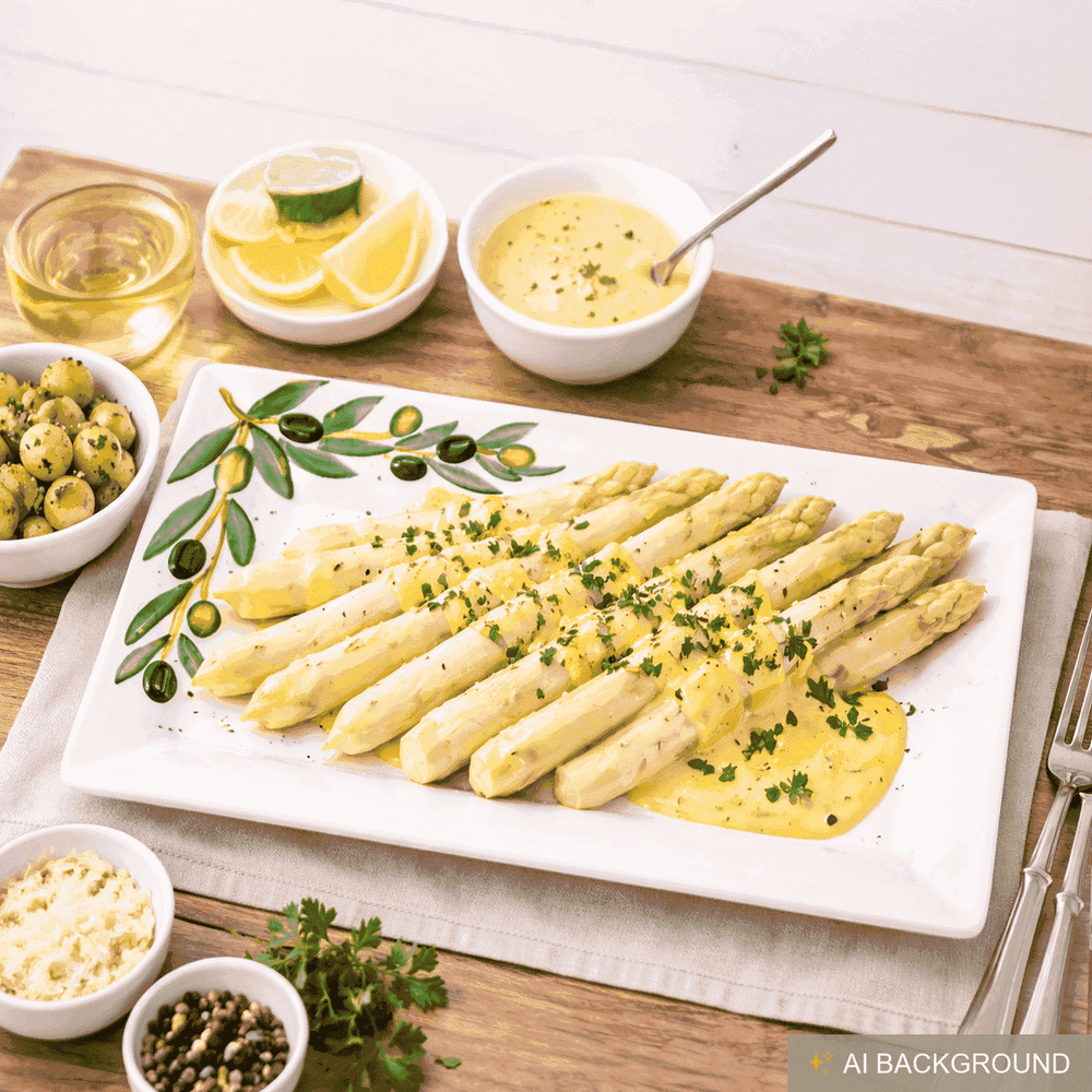 Handgemachte, Rechteckige Servierplatte aus Italienischer Keramik, Fleischplatte im Olivendesign, Servierteller 32x20 cm