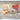 Kunststoff Serviertablett 38x27 cm, Buntes Tablett mit Griffen Motiv: Frühstück