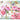 Serviertablett Tragbar, Melamin Servicetablett 38x26 cm, Robustes Picknicktablett, Druck: England Rosen