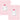 2er Set Baby Waschhandschuhe bestickt mit Katze - Rosa 15x21 cm