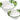 2er Set Handgearbeitete Ovale Keramikschale mit Olivenrelief 20 x 17 cm und Handbemalte Runde Salatschüssel 25 x 21 cm im Geschenkset