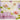 Buntes Teetablett Design: Edelrose, Kuchentablett rechteckig 47x31 cm, Esstablett mit Griffen