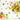 Serviertablett bunte Brombeeren, Dekotablett für die Küche 47x31 cm
