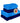 Handtuch Set Capri  - Marine, 2x Duschtücher 70x140 cm und Handtücher 2x 50x100 cm