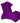 Gästehandtücher Set 30x50 cm 4 Stück Lila - Aubergine