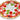 Handgemachter Pizzateller Tomate Mozzarella aus Italienischer Keramik, Großer Teller Rund 33 cm