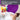 Badetuch 100x150 cm Lila - Aubergine