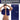 Handtuch 50x100 cm 2er Set Blau - Marine