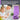 Gästehandtücher Set 30x50 cm 4 Stück Lila - Flieder