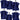 Waschlappen Set 30x30 cm 6 Stück Blau - Marine