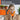 Waschlappen Set 30x30 cm 6 Stück Orange - Clementinen
