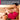 Saunahandtuch extra lang 85x200 cm Rot - Rhabarber