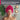 Handtuch 50x100 cm Rot - Rhabarber