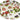 Dekotablett rund, großes Serviertablett 40 cm Ø, Tablett Motiv: Waldbeeren