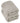 Handtuch 50x100 cm 2er Set Grau - Kiesel