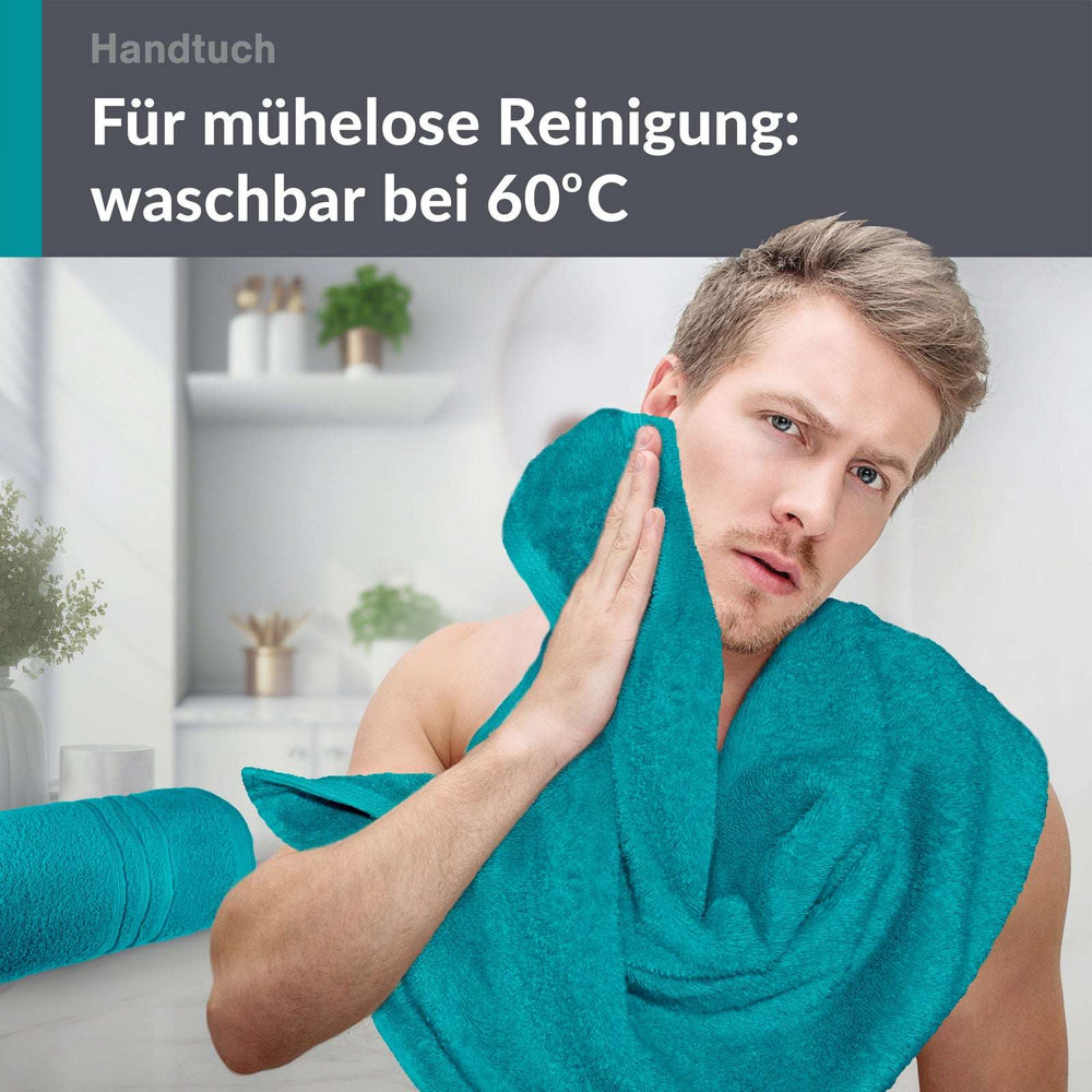 Handtuch 50x100 cm 2er Set Grün - Nautic
