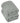 Handtuch 50x100 cm 2er Set Grau - Stein