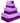 8 teiliges Frottee Handtuchset Flieder - Aubergine