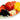 Keramikteller Oval, Keramik Anrichteteller Bemalt Muster: Zitrone - Marienkäfer, Wurstteller Größe 38x19 cm