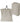 Waschlappen Set 30x30 cm 6 Stück Grau - Kiesel