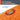 Saunahandtuch extra lang 80x220 cm Orange - Clementinen