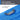 Waschlappen 30x30 cm 2er Set Blau - Capri