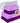 Handtuch Set Flieder - Aubergine, 2x Duschtücher 70x140 cm und Handtücher 2x 50x100 cm