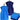 Gästehandtücher Set zweifarbig 30x30 cm 4 Stück Marine -  Capri