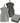 Gästehandtücher Set zweifarbig 30x50 cm 4 Stück Grau - Anthrazit