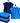 Waschlappen Set zweifarbig 30x30 cm 6 Stück Capri -  Marine