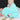 2er Set Kinderhandtücher bestickt mit Auto - Blau 50x90 cm