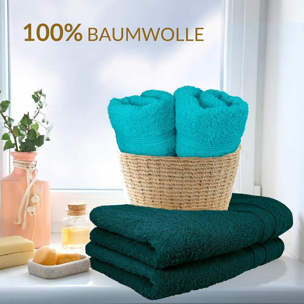8 teiliges Frottee Handtuchset Opal - Nautic
