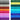 4er Handtücher Set 50x100 cm Baumwolle Blau - Marine