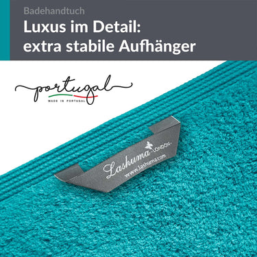 Duschtuch groß 100x150 cm 2er Set Grün - Nautic