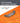 Duschhandtuch 70x140 cm Orange - Clementinen
