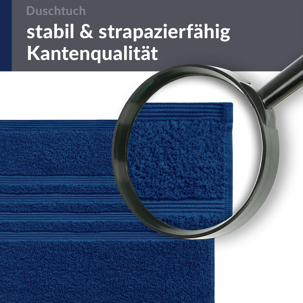 Duschhandtuch 70x140 cm Blau - Marine