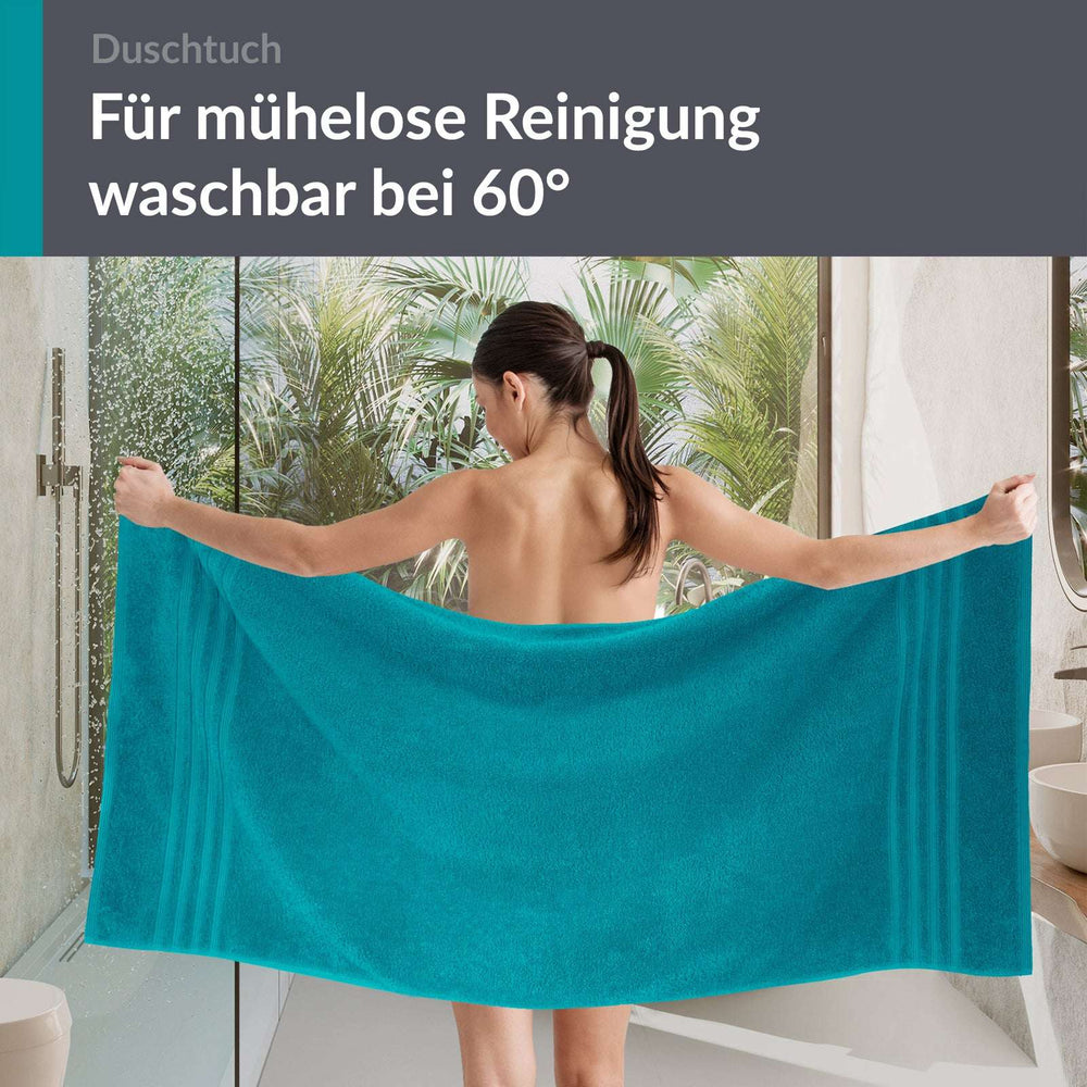 Duschhandtuch 70x140 cm Grün - Nautic