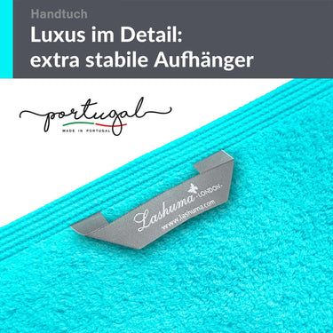 Handtuch 50x100 cm Türkis - Lagunen
