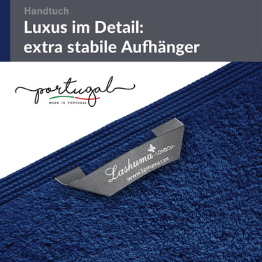 Handtuch 50x100 cm 2er Set Blau - Marine